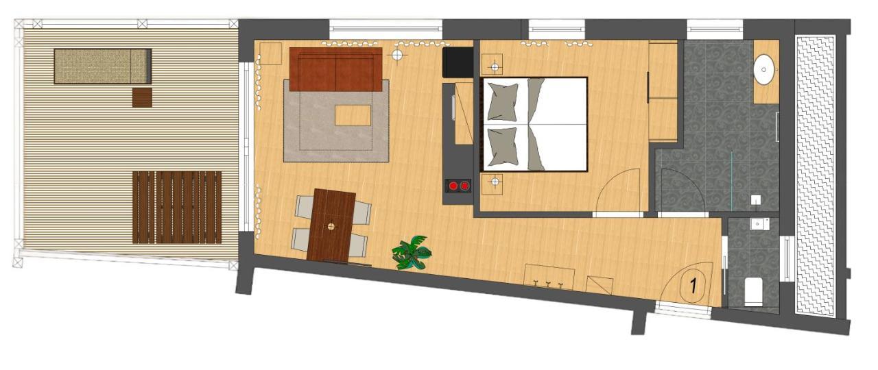 Kastelart - Karbon Apart otel Castelrotto Dış mekan fotoğraf