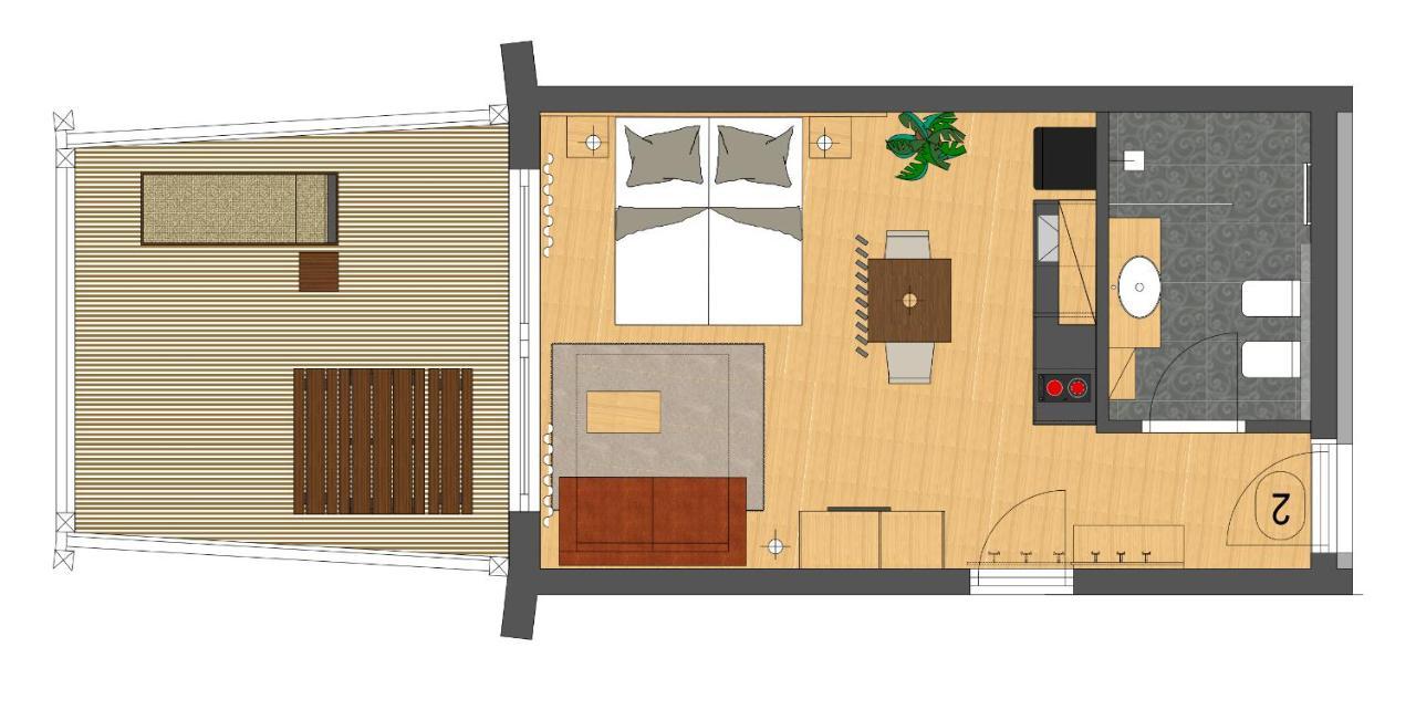 Kastelart - Karbon Apart otel Castelrotto Dış mekan fotoğraf